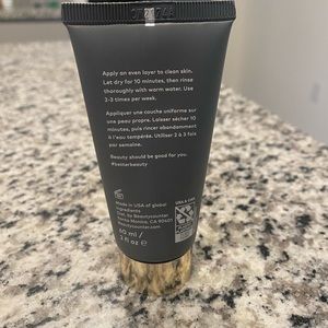 Beauty counter charcoal facial mask